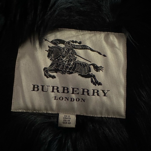Burberry Hadston Shearling Trench Coat - Picture 8 of 13
